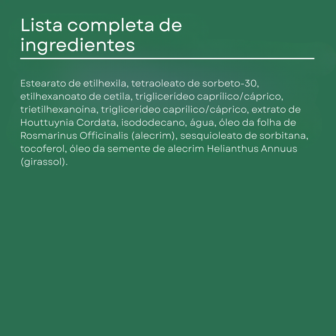 Óleo de Limpeza Suave para Poros Heartleaf