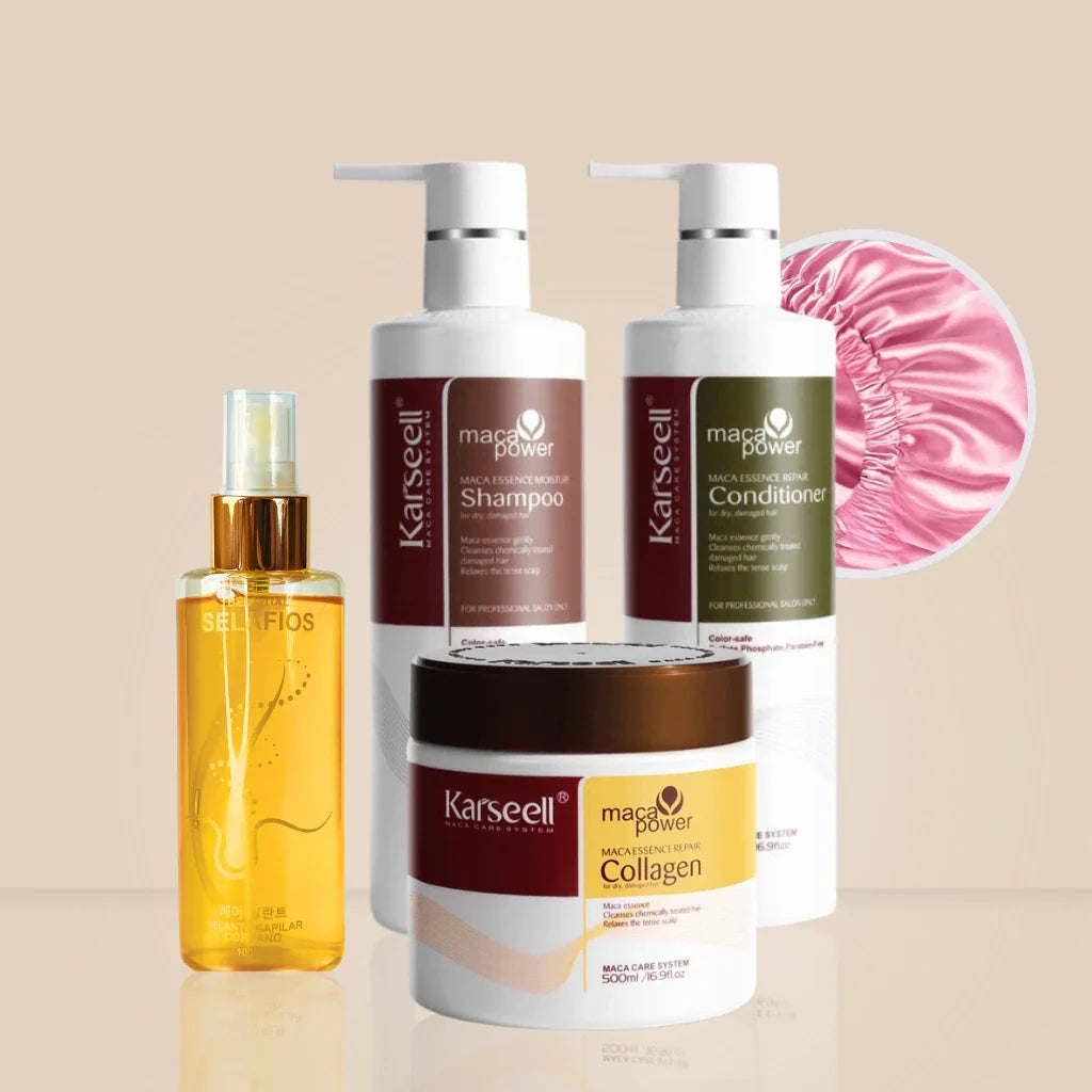 Kit Hair: Contra Danos e Frizz - Completo