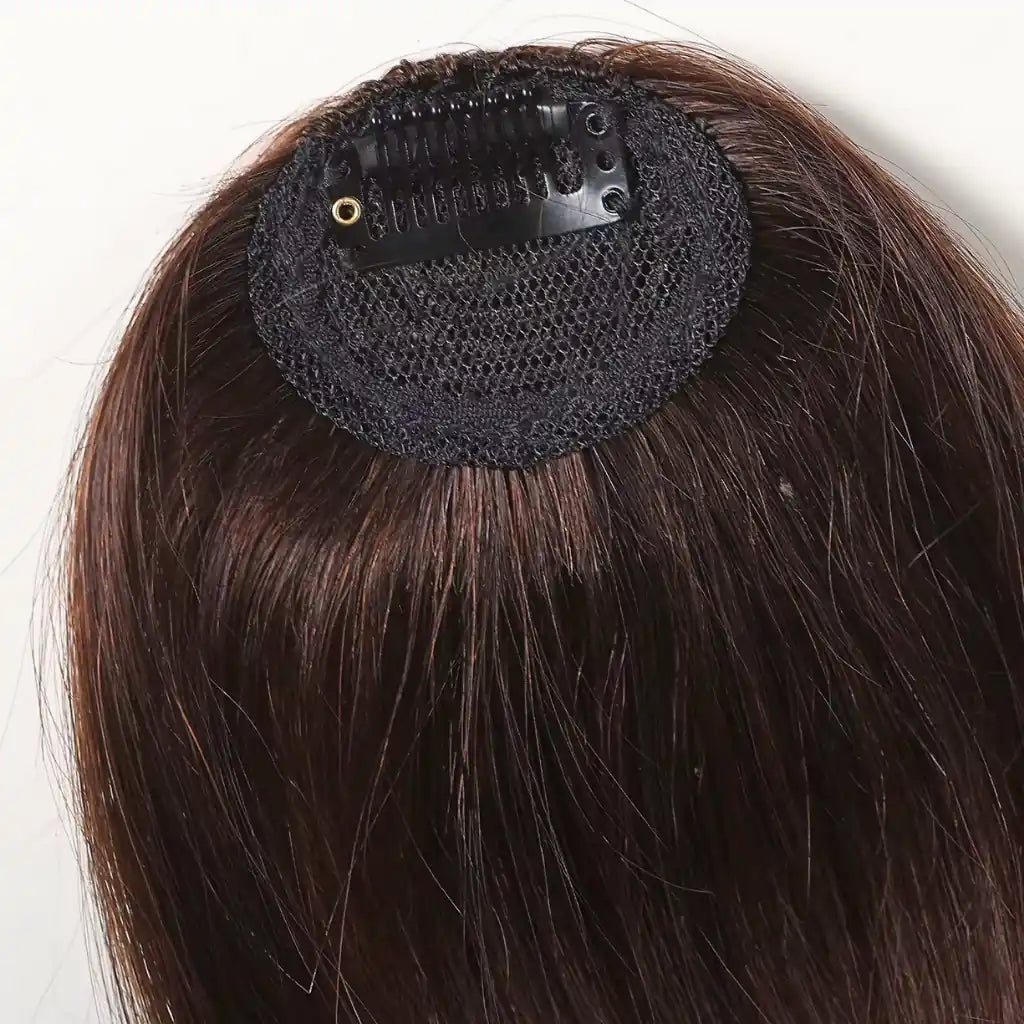 Aplique de Franja TicTac: Cabelo Humano com Tecnologia 3D