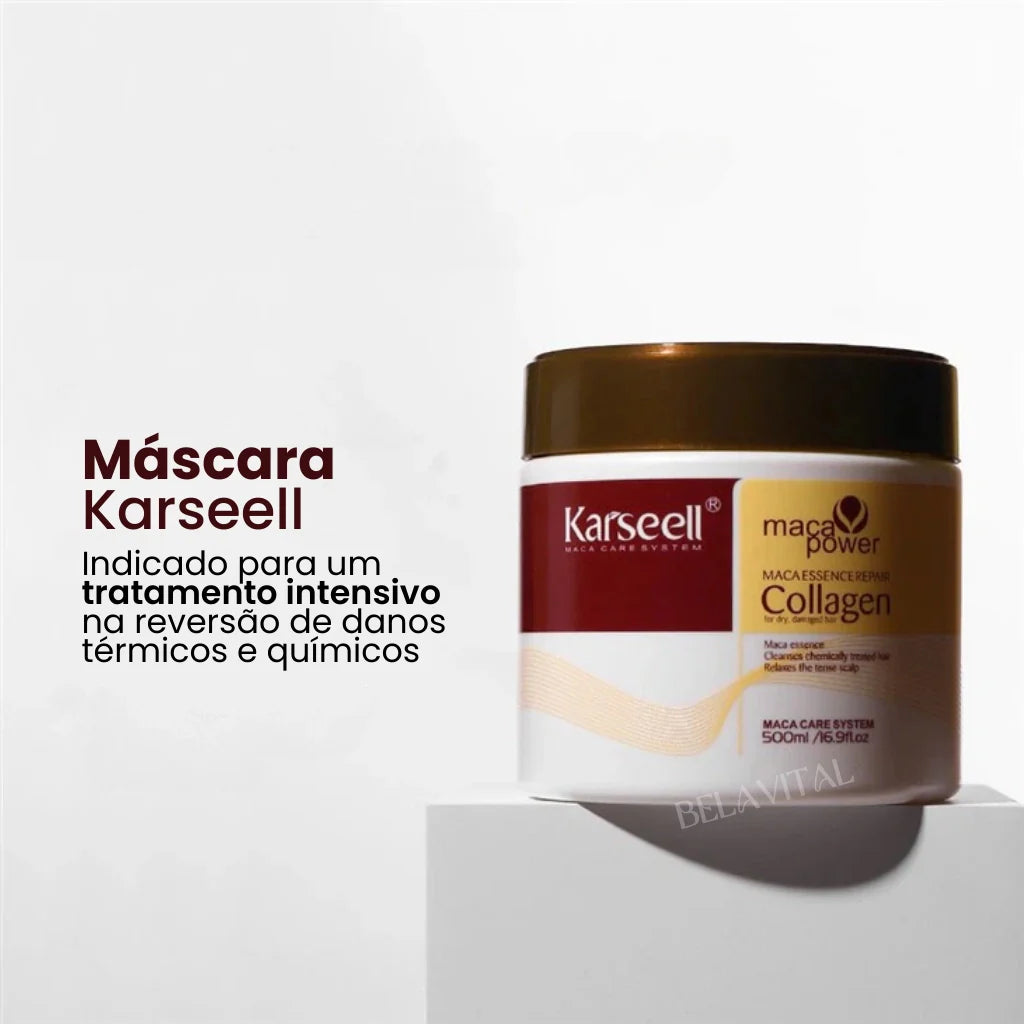 Kit Hair: Contra Danos e Frizz - Básico