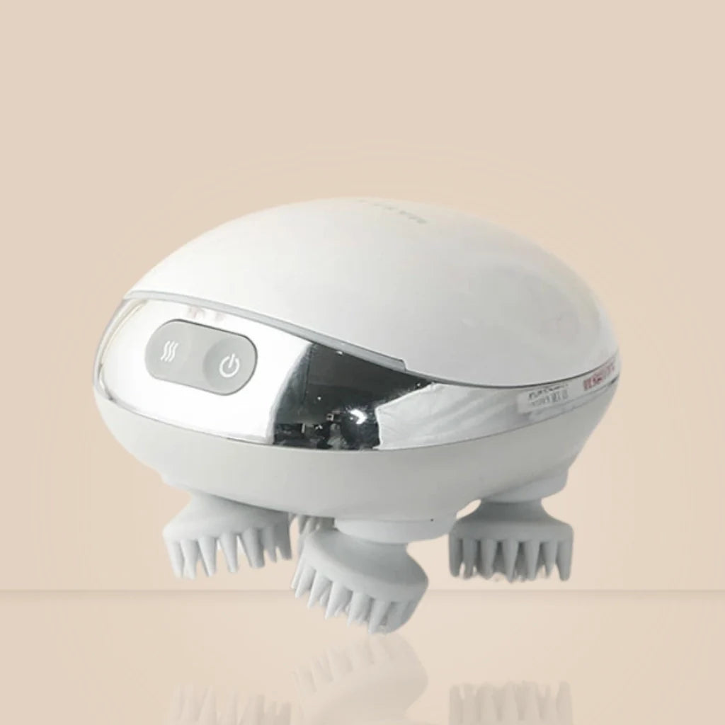 Massageador Elétrico para Couro Cabeludo | Crescimento e Nutrição Natural