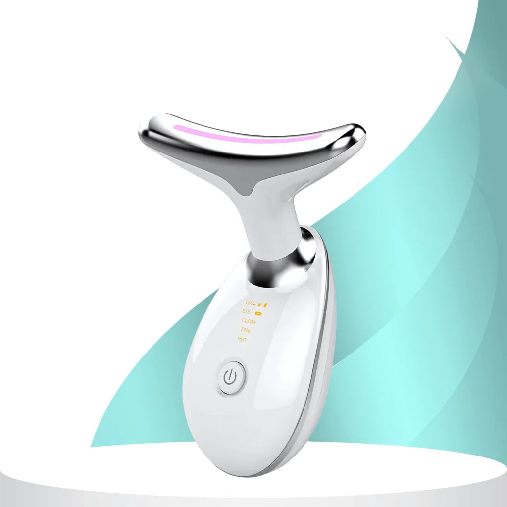 Massageador e Modelador de Rosto LED: Reduz Rugas e Papada