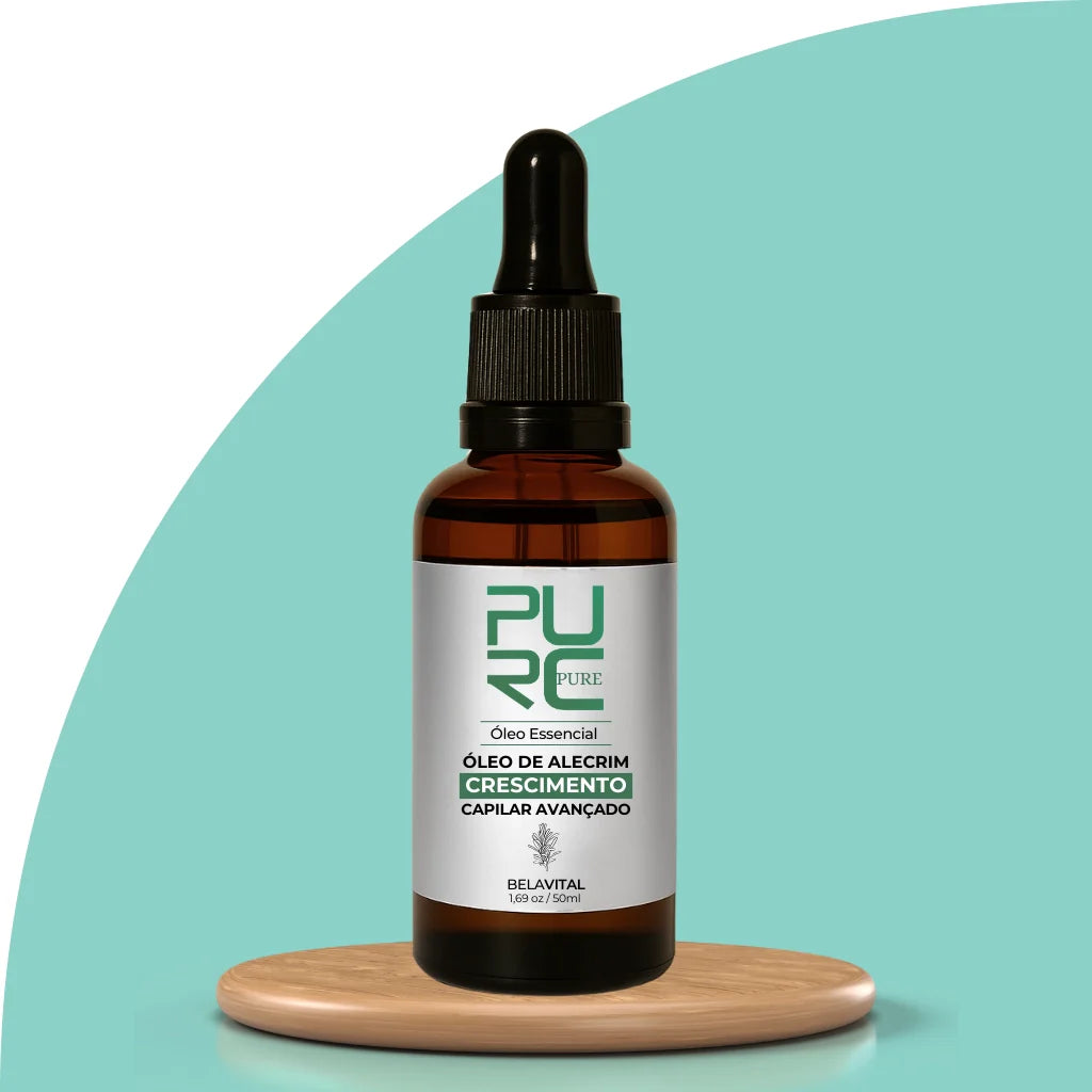 Óleo Essencial de Alecrim: Crescimento e Fortalecimento Capilar