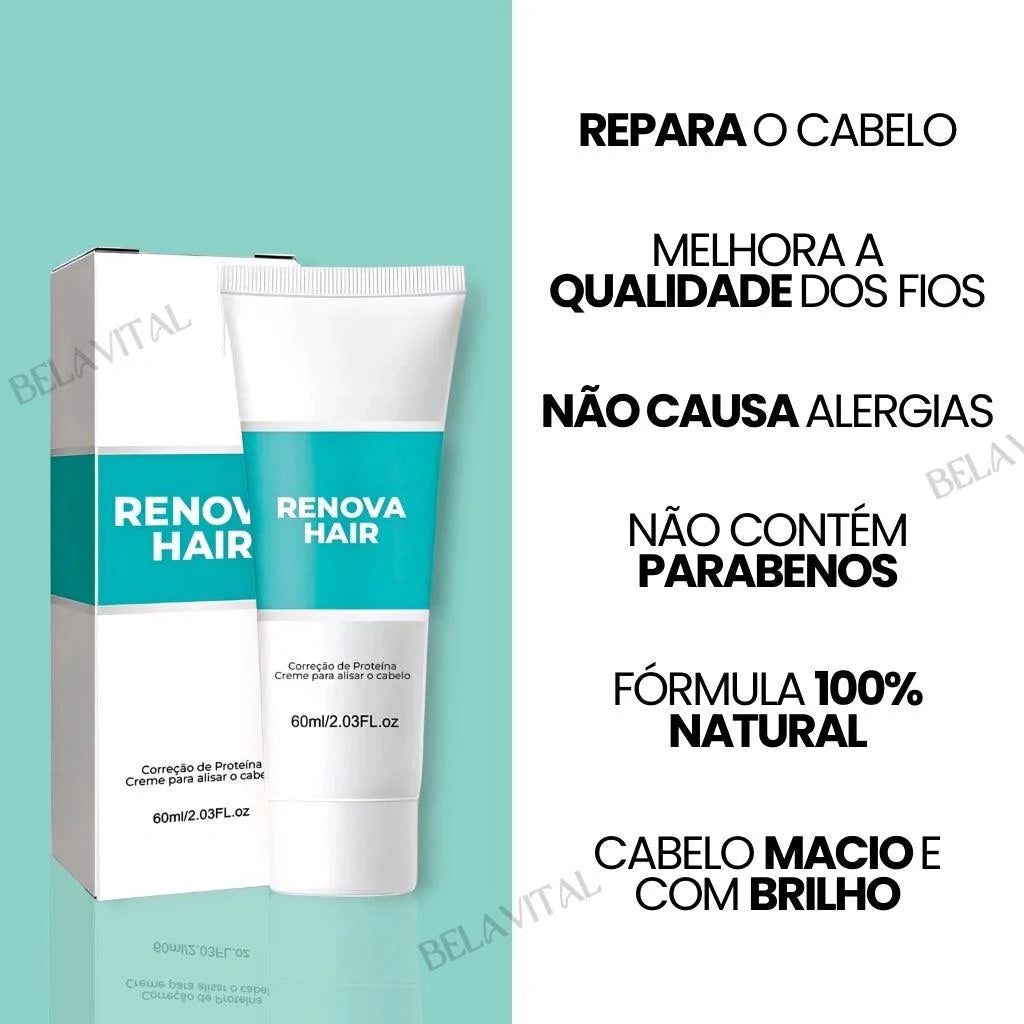 Renova Hair Alisador Instantâneo: A Revolução em Alisamento Capilar