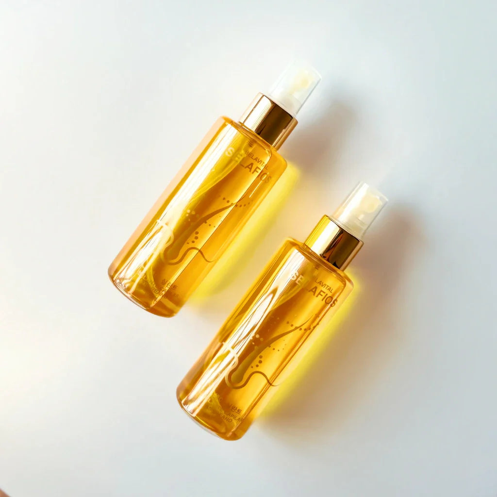 Spray Protetor Térmico Antifrizz SelaFios | Multibenefícios para Cabelos Danificados