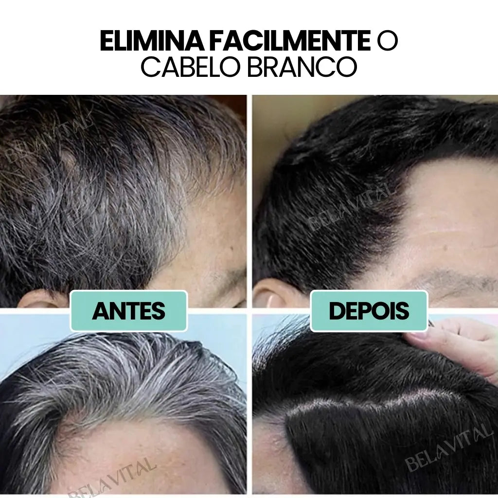 Shampoo Mágico Tintura 3 em 1: Cor Vibrante e Nutrição para seus Fios