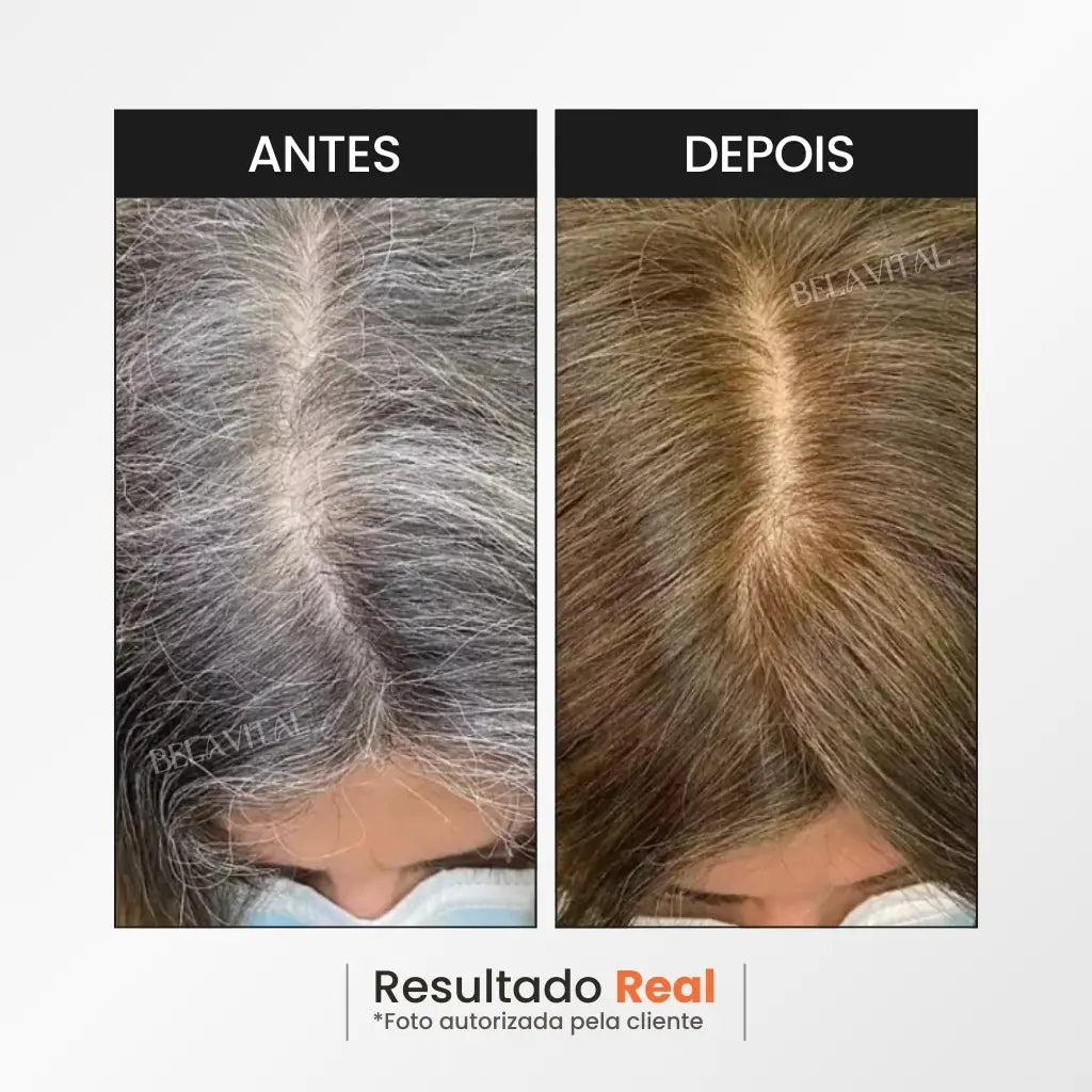 Shampoo Brimless Botânico 3 em 1: Cor Natural em Segundos