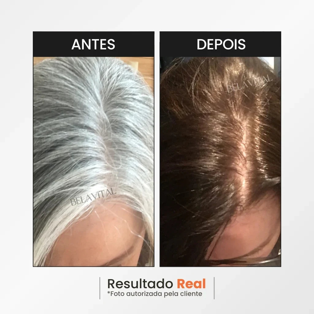 Shampoo Brimless Botânico 3 em 1: Cor Natural em Segundos