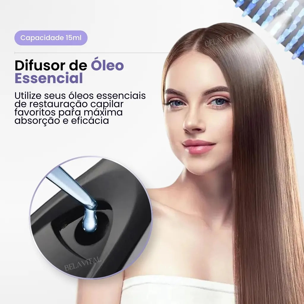 Kit Anti-Queda | Escova Therabrush & Óleo de Alecrim