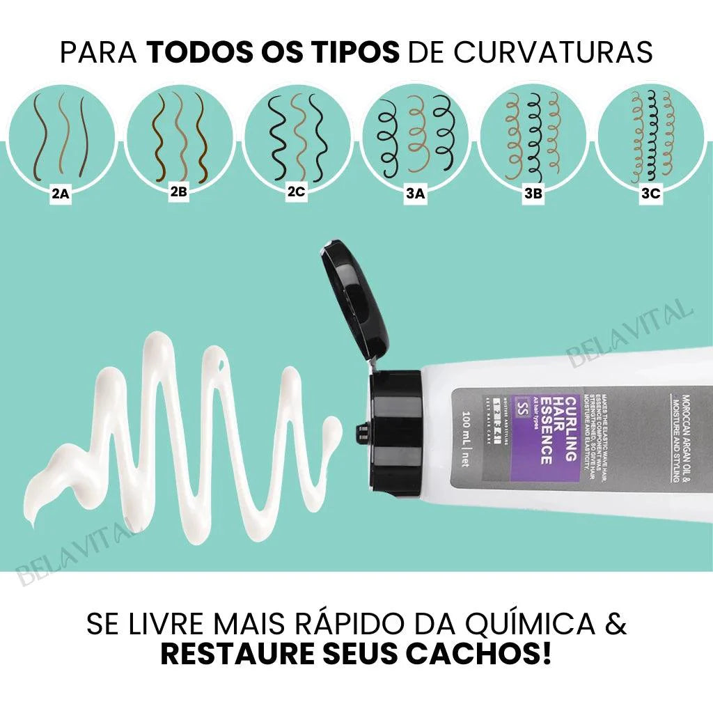 Desprogressiva Ultra Cachos: Seu Cacheado Natural de Volta!