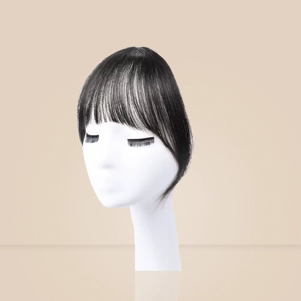 Aplique de Franja TicTac: Cabelo Humano com Tecnologia 3D