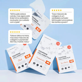 Kit Máscara de Colágeno GoldBotox Highprime: Renovação Profunda da Pele