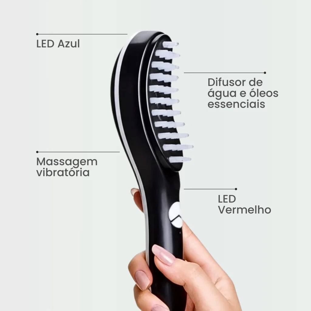 Kit Anti-Queda | Escova Therabrush & Óleo de Alecrim