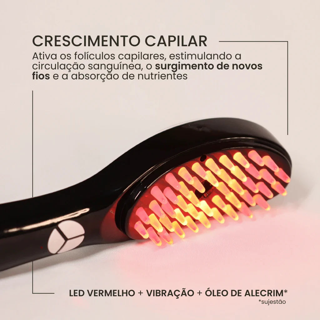 Kit Anti-Queda | Escova Therabrush & Óleo de Alecrim
