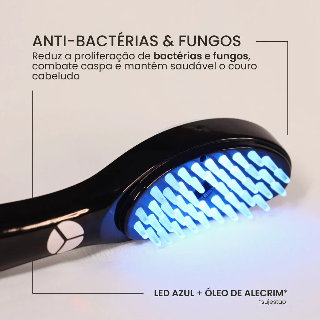 Kit Anti-Queda | Escova Therabrush & Óleo de Alecrim