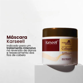 Kit Karseell Completo: Shampoo, Condicionador e Máscara